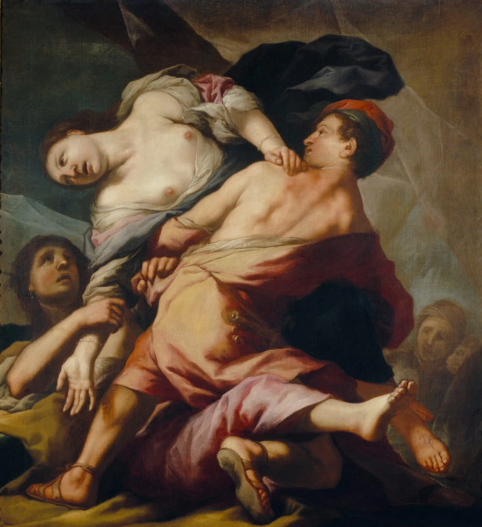 Una scena di stupro